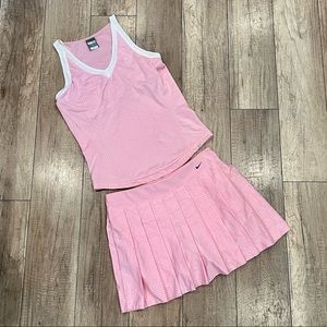 Vintage Nike Set: Tank and Pleated Skirt S